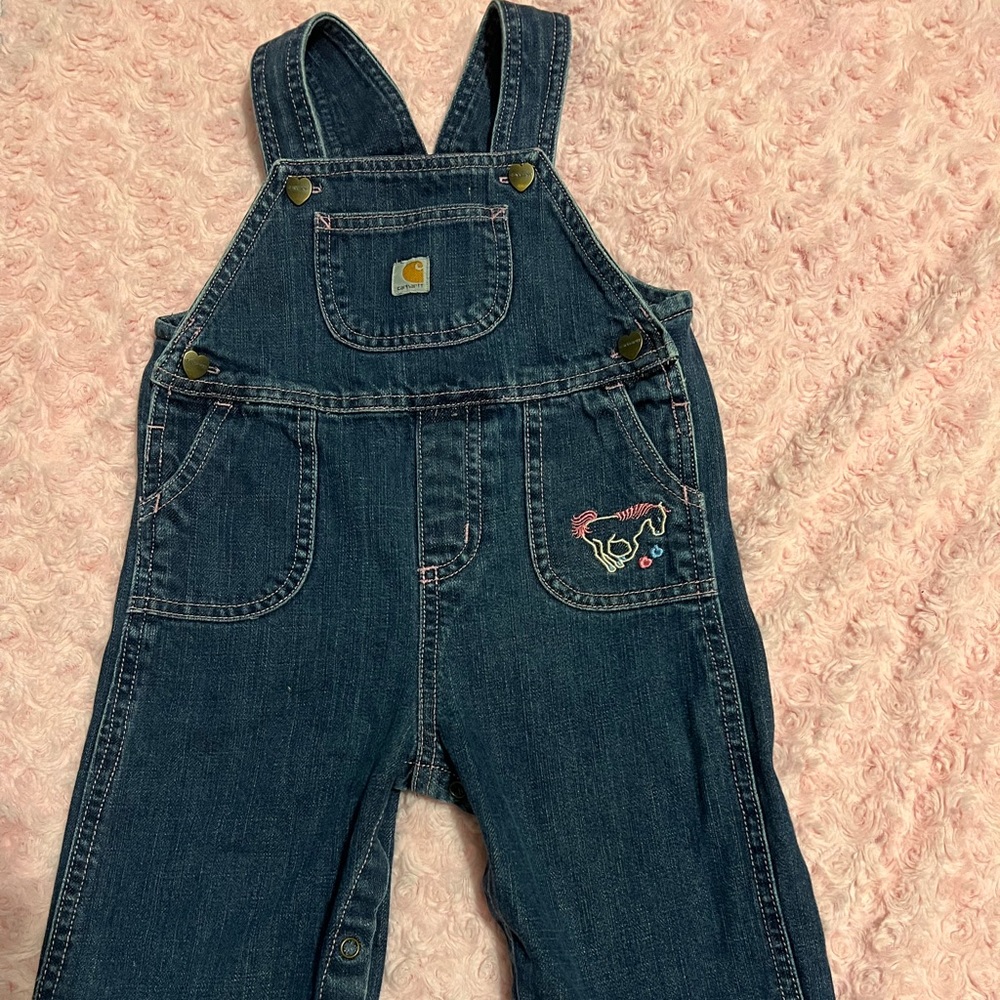 Carhart toddler overalls size 24 month